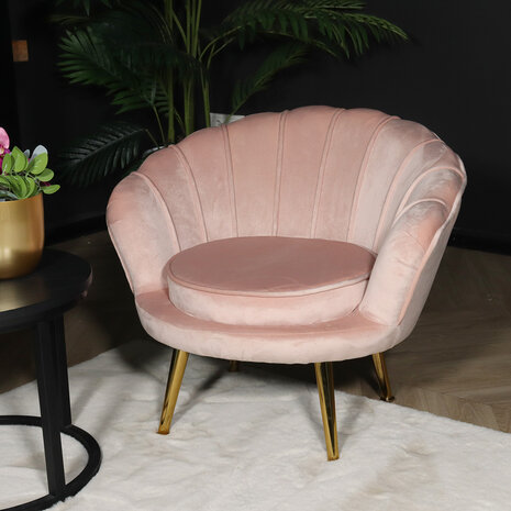 Lizzely Garden & Living Fauteuil enfant Belle rose canapé 1 place