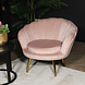 Lizzely Garden & Living Fauteuil enfant Belle rose canapé 1 place