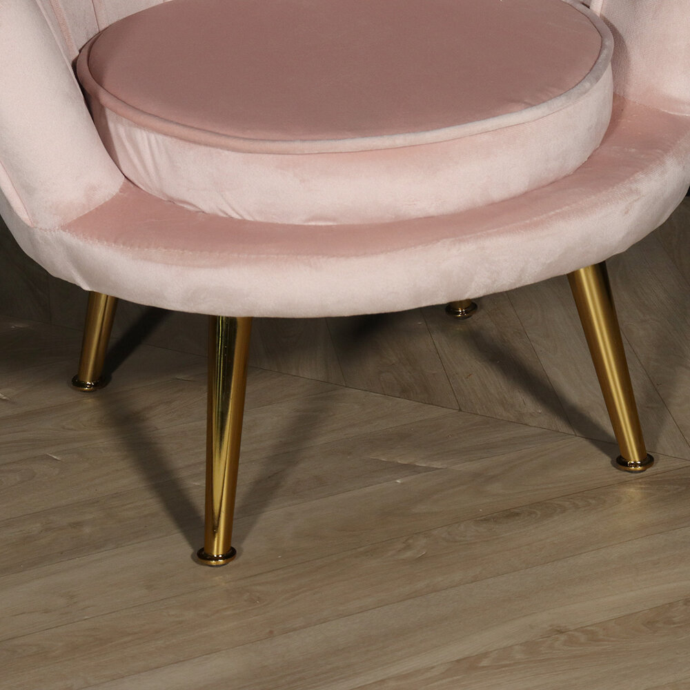 Fauteuil enfant Belle rose canapé 1 place