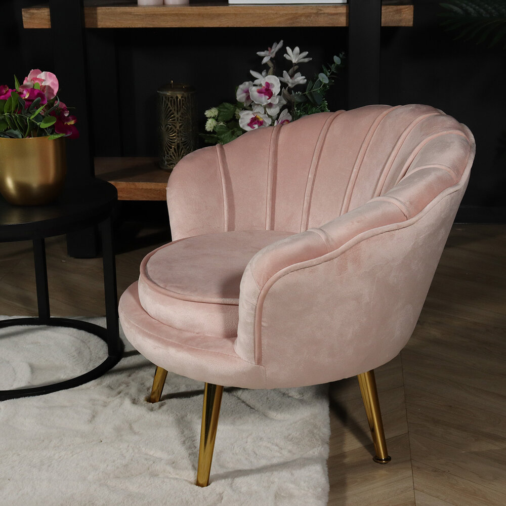 Fauteuil enfant Belle rose canapé 1 place