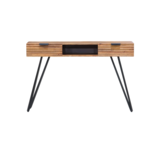Lizzely Garden & Living Coiffeuse Samira en bois de manguier massif 2 tiroirs 120cm table de maquillage Lizzely Garden & Living Coiffeuse Samira en bois de manguier massif 2 tiroirs 120cm table de maquillage