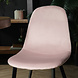Lizzely Garden & Living Chaise de salle à manger Simpy velours rose