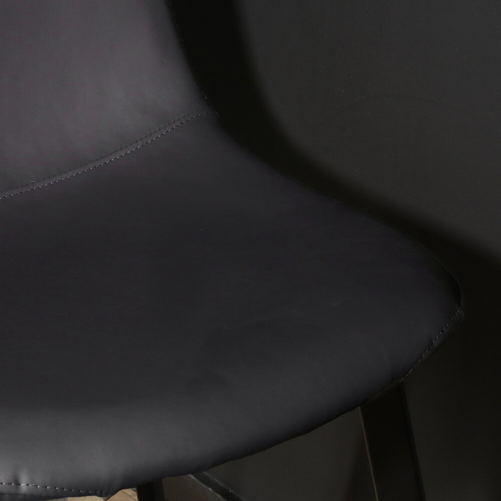 Chaise de salle à manger Simpy anthracite