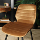 Lizzely Garden & Living Chaise de salle à manger Vinnies velours marron/moutarde Lizzely Garden & Living Chaise de salle à manger Vinnies velours marron/moutarde
