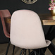 Lizzely Garden & Living Chaise de salle à manger industrielle en velours rose Finn Lizzely Garden & Living Chaise de salle à manger industrielle en velours rose Finn