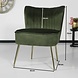 Lizzely Garden & Living Canapé-fauteuil 1 place Rilaan en velours vert foncé Lizzely Garden & Living Canapé-fauteuil 1 place Rilaan en velours vert foncé