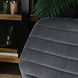 Lizzely Garden & Living Chaise de salle à manger Vinnies velours anthracite