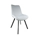 Lizzely Garden & Living Chaise de salle à manger Susta en velours chenillé blanc Lizzely Garden & Living Chaise de salle à manger Susta en velours chenillé blanc