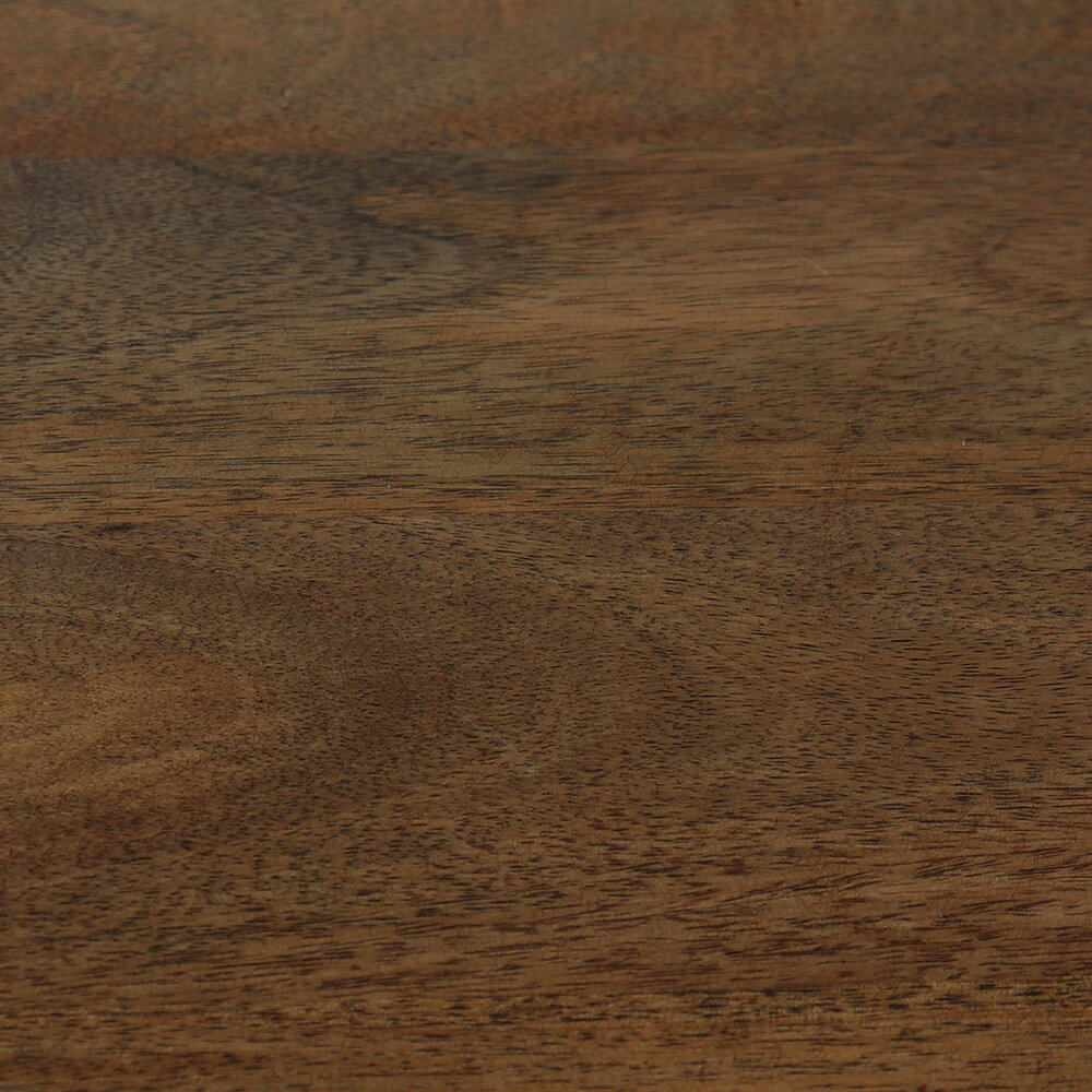 Table d'appoint Jerry en bois de manguier durable de 69 cm bout de canapé