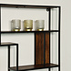Lizzely Garden & Living Etagère murale Emma carré industriel en bois de manguier 75cm marron décoration murale Lizzely Garden & Living Etagère murale Emma carré industriel en bois de manguier 75cm marron décoration murale
