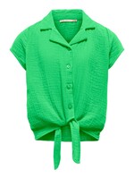 KIDS ONLY KO Thyra Capsleeve Knot Shirt Summer Green