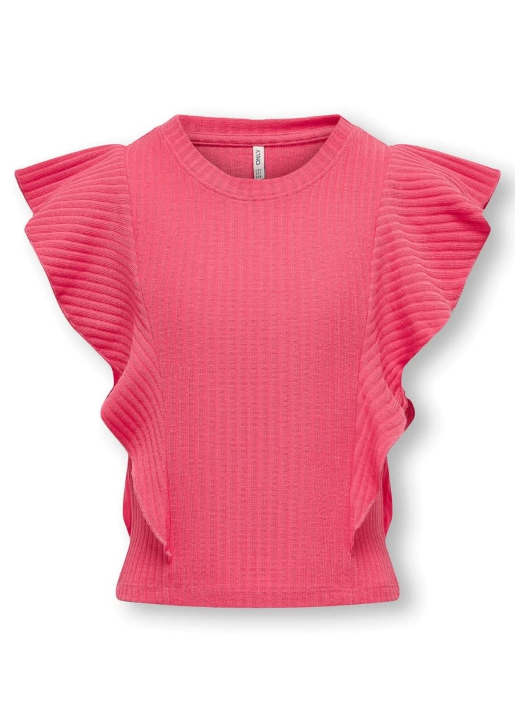 KIDS ONLY KO Nella Short Ruffle Top Camellia Rose