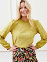 LOFTY MANNER Top Eleni Lime Green