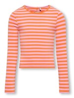 KIDS ONLY Heidi Shirt Cut Out Top Tangerine 15317871