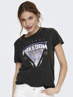 ONLY Lucy Top  Freedom/Black 15215721