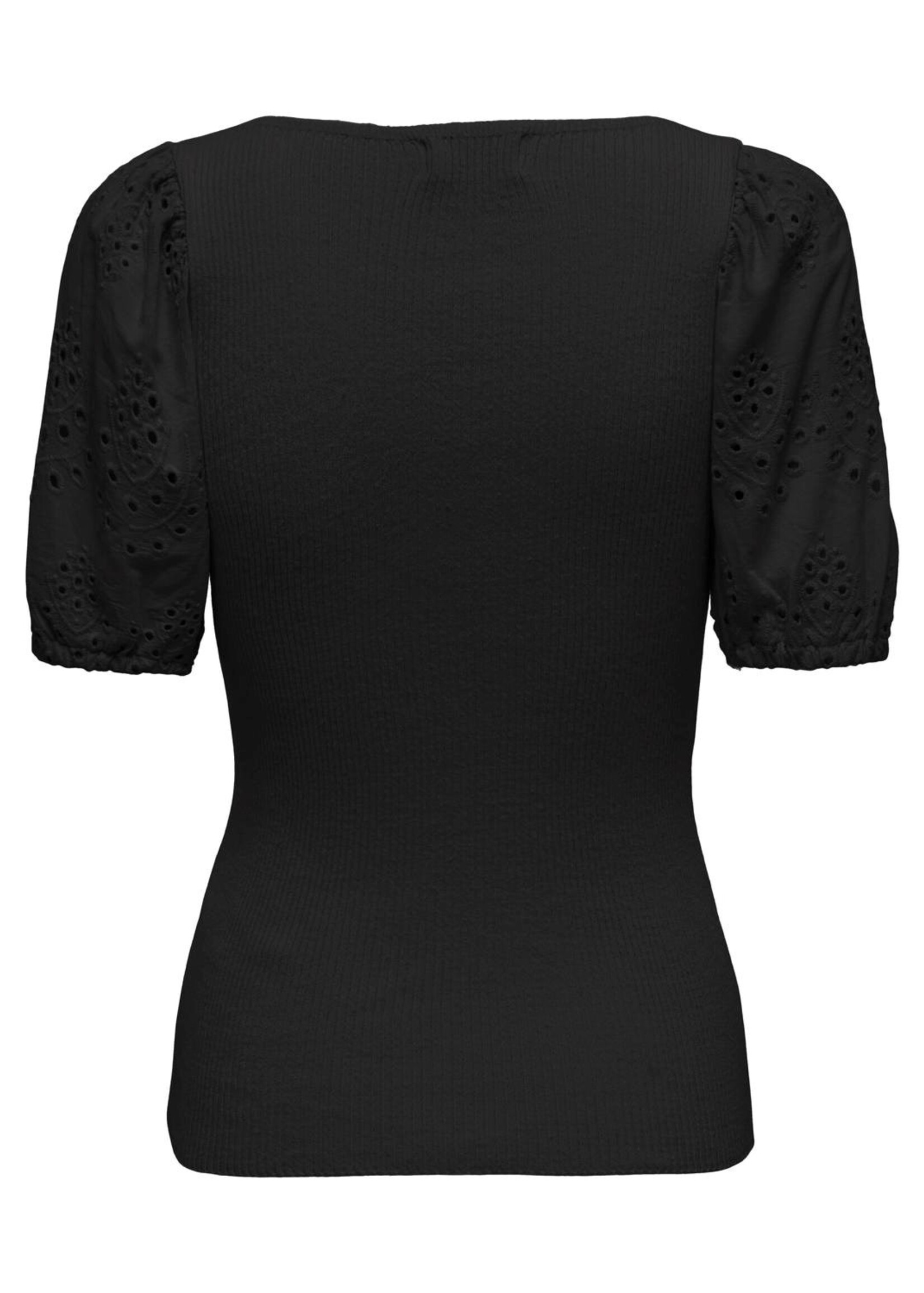 ONLY Chrissia Life 2/4 V-neck Black 15318051