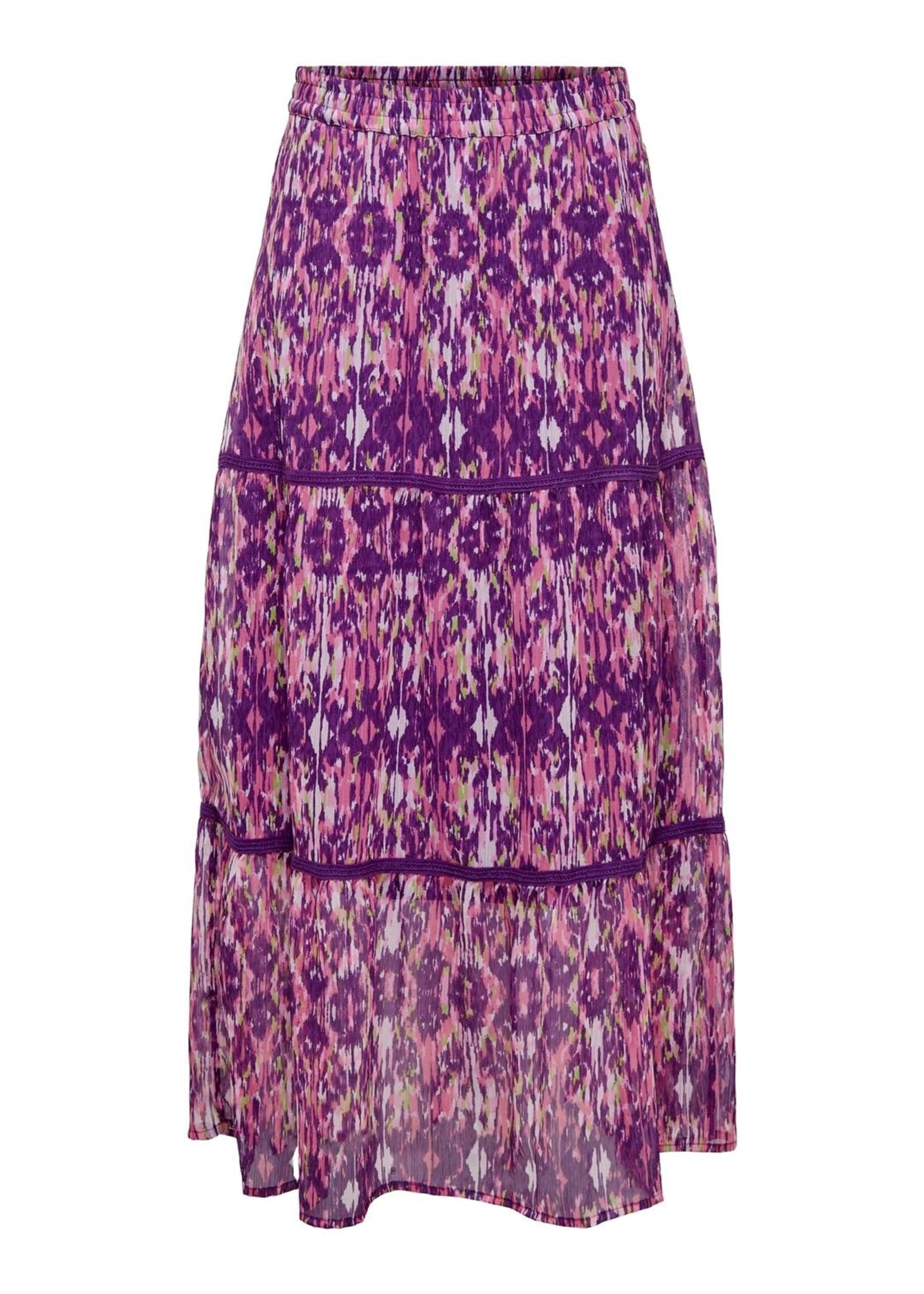 ONLY Viva Life Maxi Skirt Purple Magic 15314981