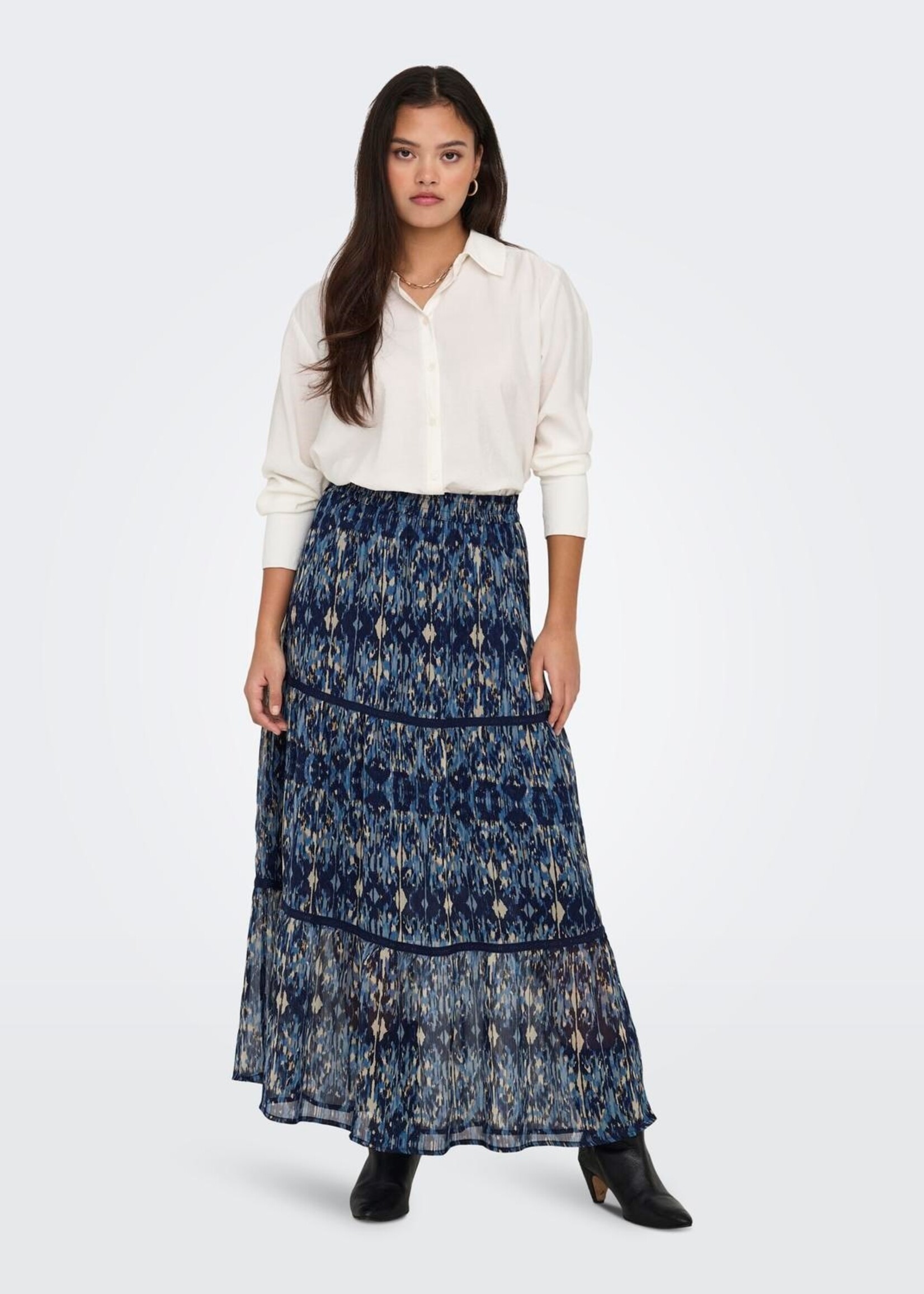 ONLY Viva Life Maxi Skirt Forever Blue 15314981