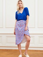 LOFTY MANNER Skirt Selena Lilac Aztec