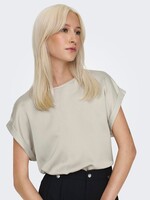 ONLY Lieke Satin Mix Top Dove 15303413