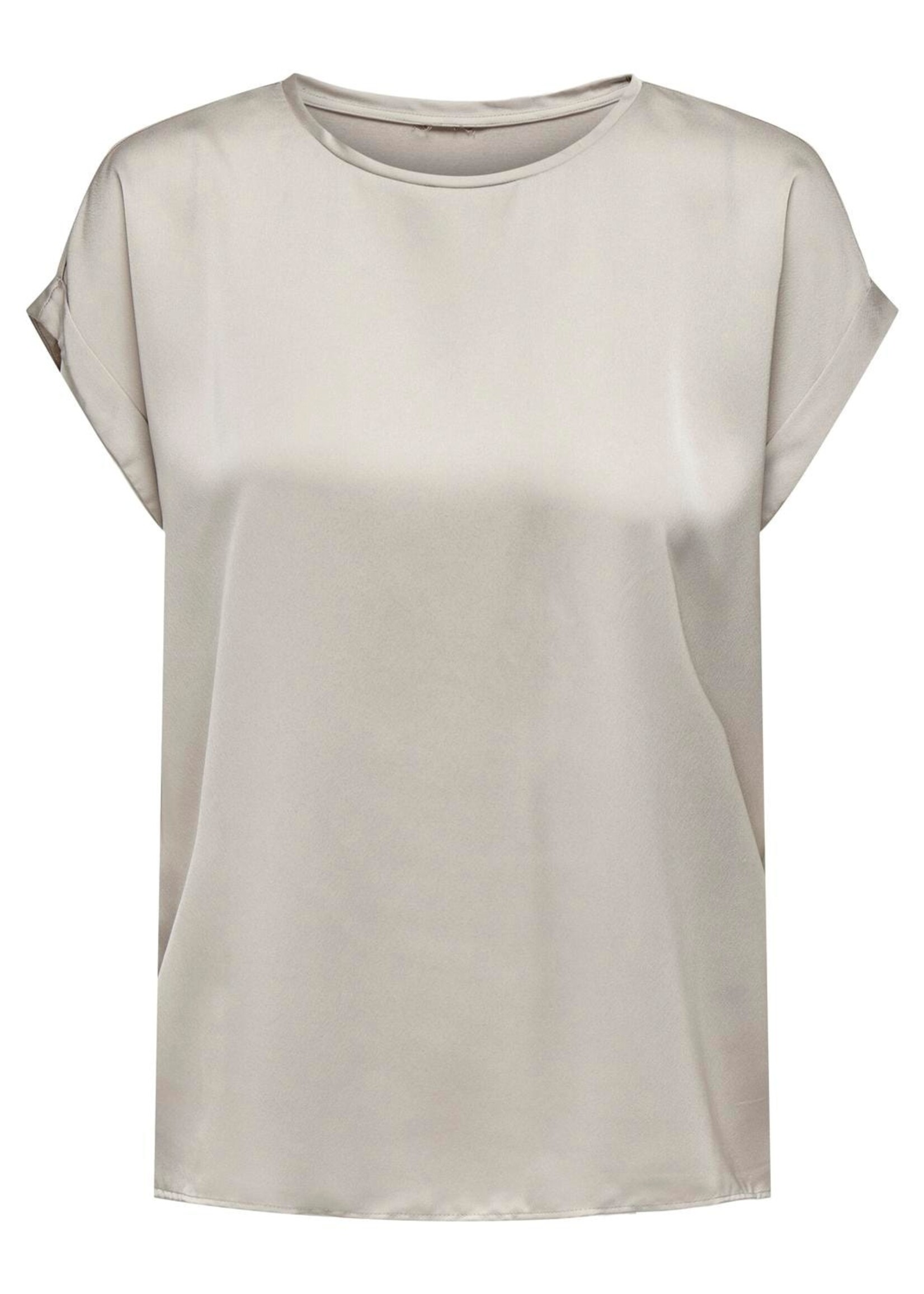 ONLY Lieke Satin Mix Top Dove 15303413