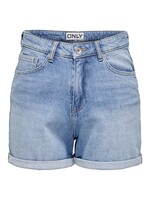 ONLY Josephine Stretch Short Light Blue Denim 15321381