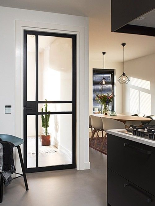 Binnendeur Nero Legno | Imola stomp gegrond zwart