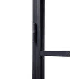 Binnendeur | Kozijn combinatie Nero Industriale | Piave zwart gepoedercoat aluminium