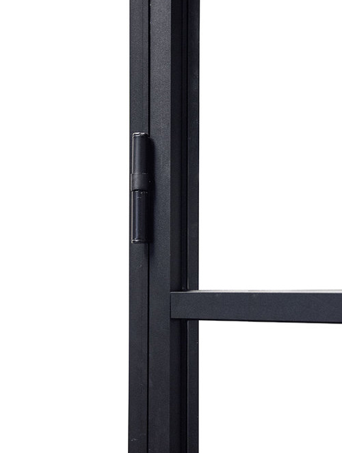 Binnendeur | Kozijn combinatie Nero Industriale | Piave zwart gepoedercoat aluminium