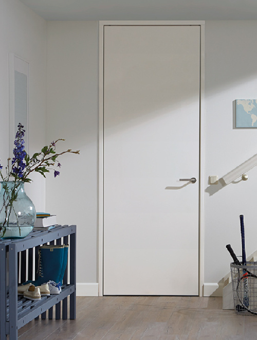 Binnendeur Porta Alta | Piatto Blanco stomp Hoogwaardig afgelakt Wit