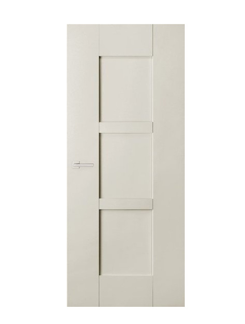 Binnendeur Sense | Wave Opdek voorgelakt Wit