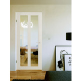 Binnendeur Sense | Bright V1102 Stomp Helder Glas voorgelakt Wit