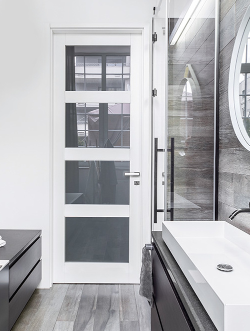 Binnendeur | Svenska Dahl stomp gegrond Helder Glas