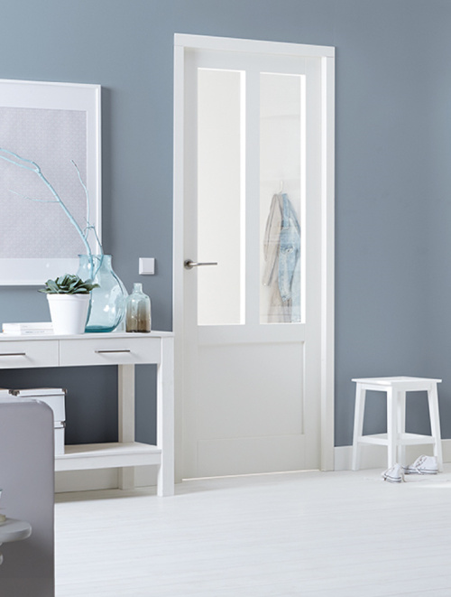 Binnendeur | Svenska Bjorn Opdek gegrond Helder Glas