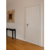 Binnendeur Liniedor Lodret opdek hoogwaardig afgelakt Wit