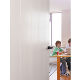 Binnendeur Liniedor Lodret opdek hoogwaardig afgelakt Wit