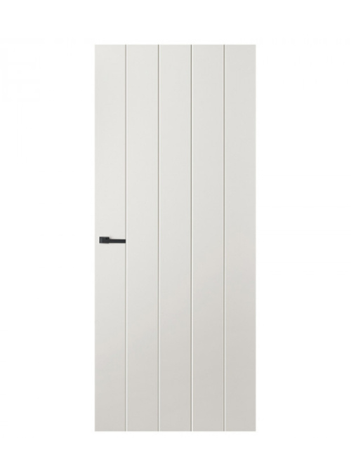 Binnendeur Liniedor Lodret opdek hoogwaardig afgelakt Wit
