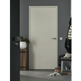 Binnendeur Liniedor Vandret opdek hoogwaardig afgelakt Wit