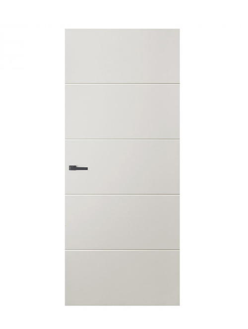 Binnendeur Liniedor Vandret opdek hoogwaardig afgelakt Wit