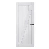 Binnendeur Cabana Blanco Uno Rechts stomp gegrond