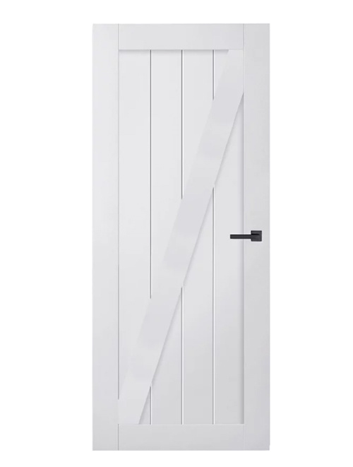 Binnendeur Cabana Blanco Uno Rechts stomp gegrond