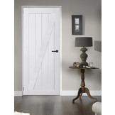 Binnendeur Cabana Blanco Uno Rechts stomp gegrond