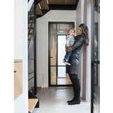 Maatwerk binnendeur Nero Legno | Asti stomp gegrond zwart