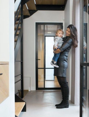 Maatwerk binnendeur Nero Legno Asti stomp