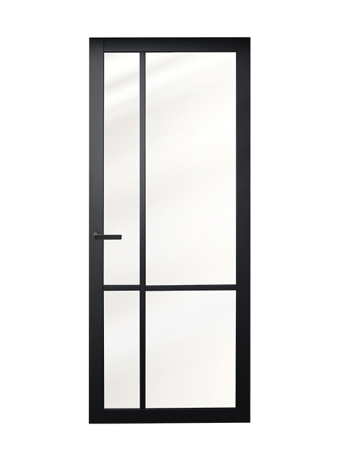 Maatwerk binnendeur Nero Legno | Asti stomp gegrond zwart