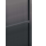 Maatwerk binnendeur Nero Legno | Elba stomp gegrond zwart