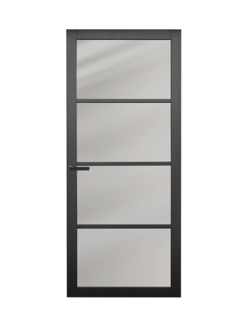 Maatwerk binnendeur Nero Legno | Chiari Tinto stomp gegrond zwart