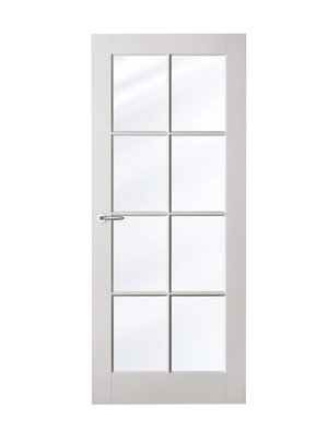 Binnendeur Balance Fremont stomp met Blank glas