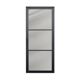 Taatsdeur Nero Legno | Genova Tinto gegrond Zwart