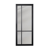 Taatsdeur Nero Legno | Asti Tinto gegrond Zwart